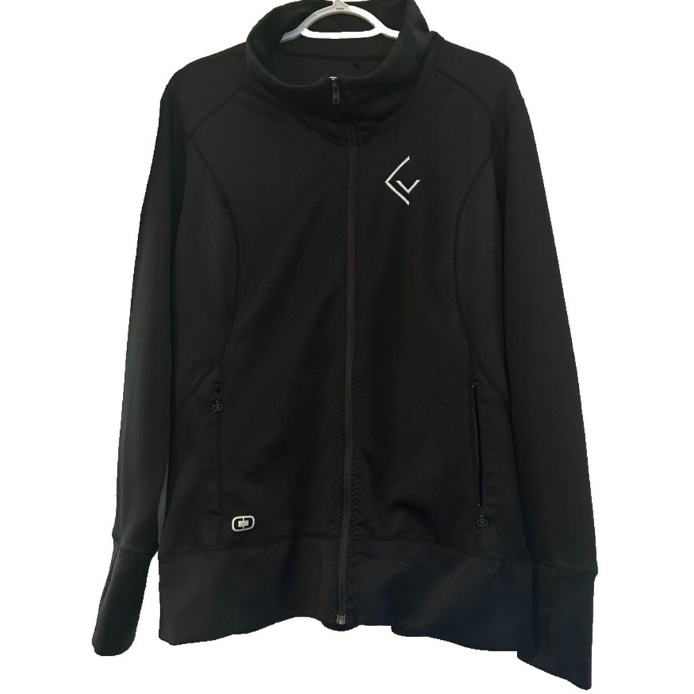 Ogio‎ Endurance Full Zip Jacket Women's XL Black Outdoor Sportswear Techgear